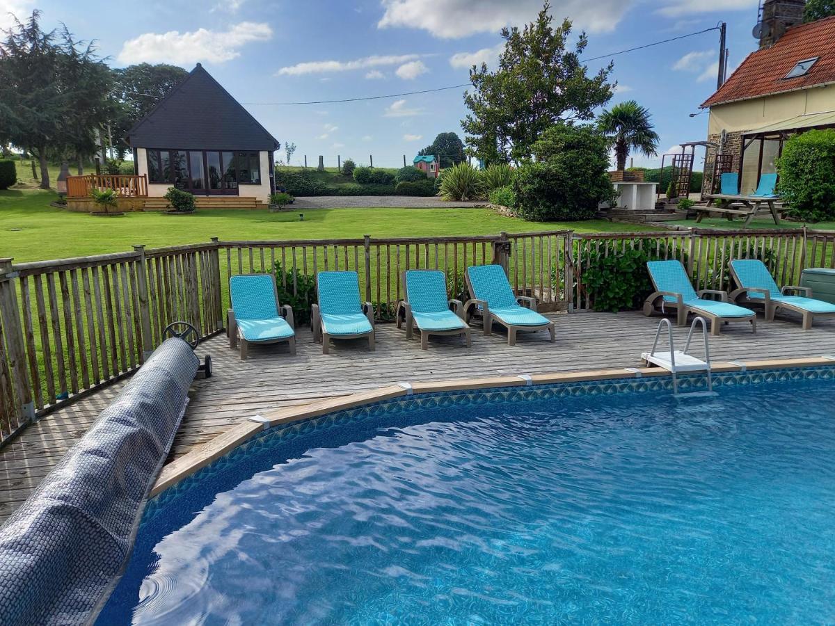 La Gasteboisiere With Swimming Pool And Games Room Le Mesnil-Adelee Luaran gambar