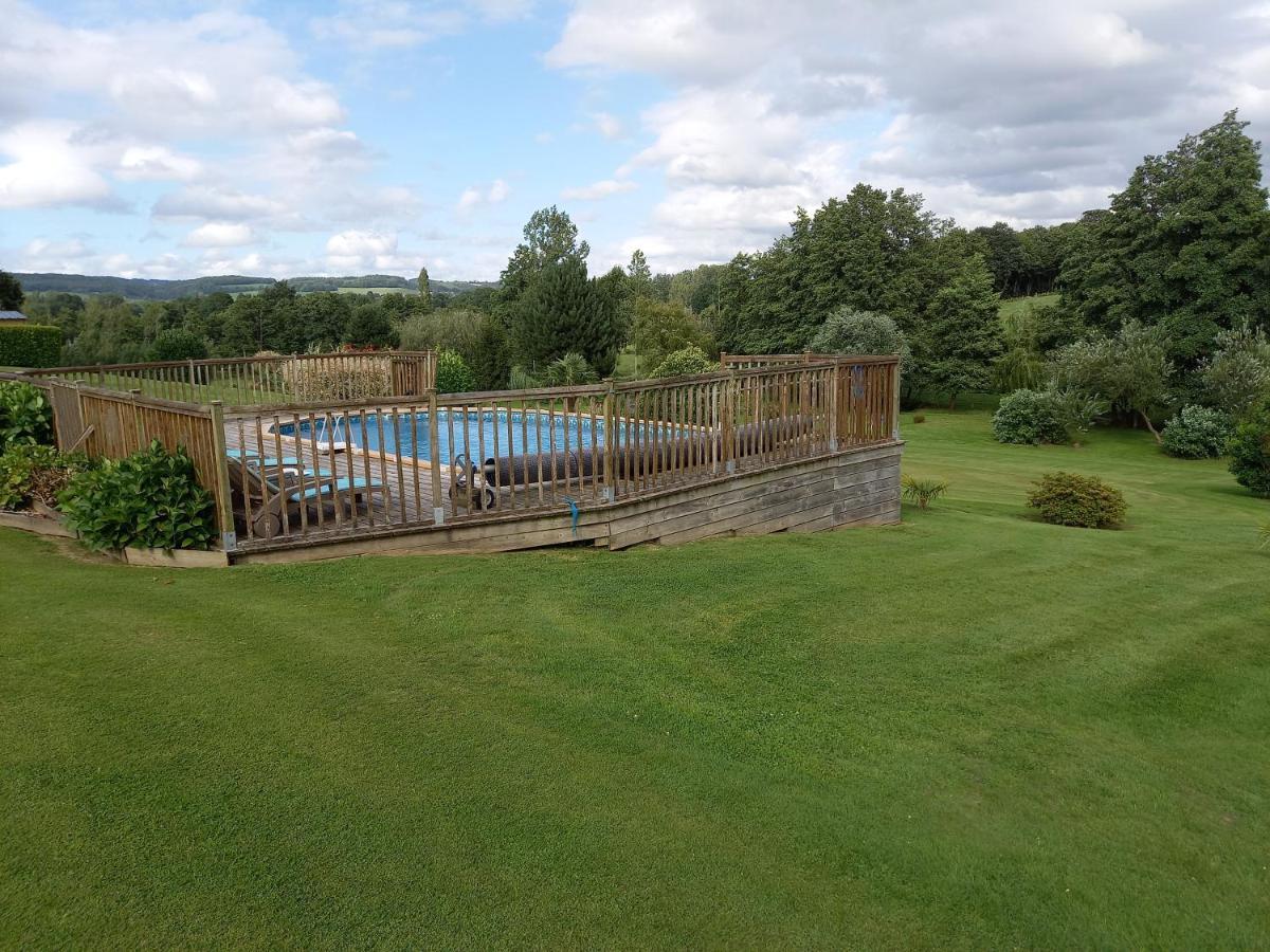 La Gasteboisiere With Swimming Pool And Games Room Le Mesnil-Adelee Luaran gambar