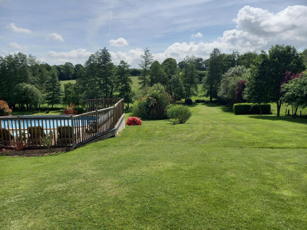 La Gasteboisiere With Swimming Pool And Games Room Le Mesnil-Adelee Luaran gambar