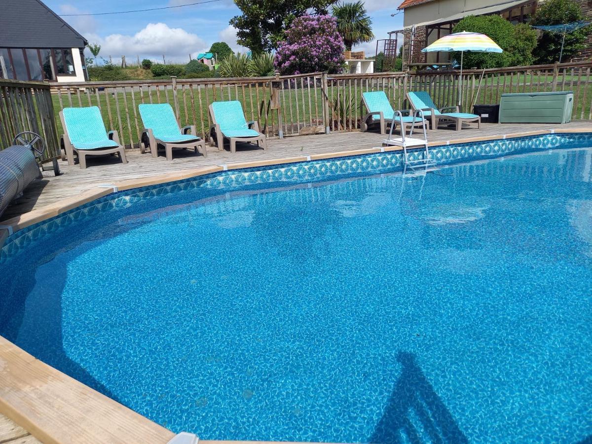 La Gasteboisiere With Swimming Pool And Games Room Le Mesnil-Adelee Luaran gambar